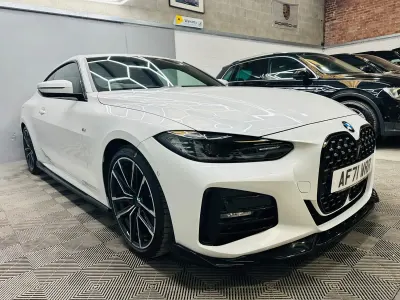 Used BMW 420 M Sport 181 HP (133 kW) 2021 White Coupe