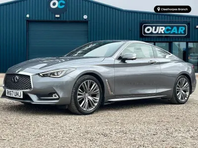 Used Infiniti Q60 Premium 211 HP (155 kW) 2017 Grey Coupe
