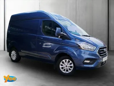 Used Ford Transit Custom Limited 130 HP (95 kW) 2022 Blue Van