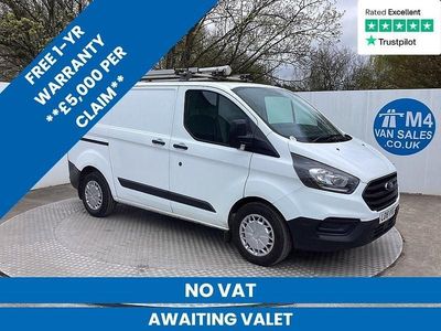 Used Ford Transit Custom 105 HP (77 kW) 2018 White Van