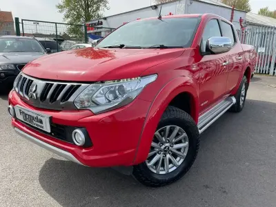 Second-hand Mitsubishi L200 Warrior 178 CP (130 kW) 2018 Roșu Pickup