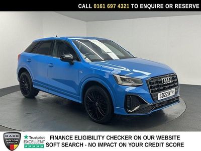 Used Audi Q2 Black Edition 150 HP (110 kW) 2022 Blue SUV
