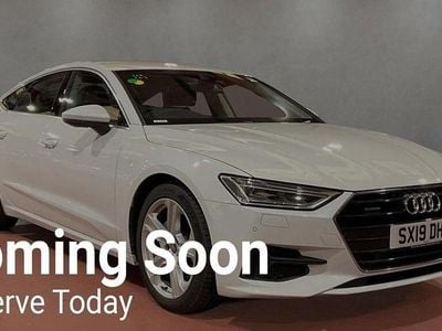 Used Audi A7 Sportback Sport 231 HP (169 kW) 2019 White Hatchback