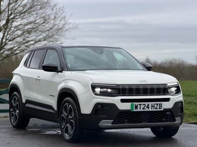 White Used 2024 Jeep Avenger EV Summit SUV | £17,449 (Fair price)
