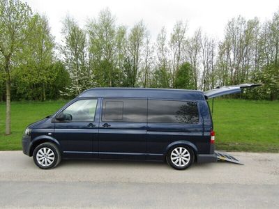 used VW Transporter T32 2.0 TDI LWB Wheelchair Accessible Disabled Mobility Vehicle WAV MPV 27K