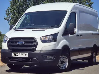 Used Ford Transit 131 HP (96 kW) 2023 White Van