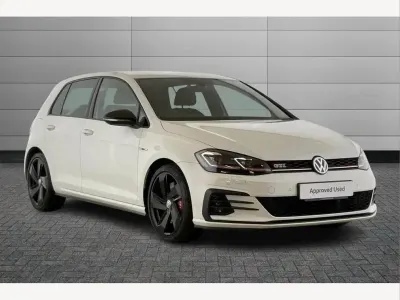 Used VW Golf VII GTI 245 HP (180 kW) 2019 White Hatchback