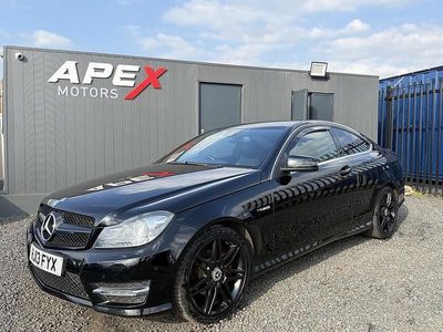 Used Mercedes C220 AMG 170 HP (125 kW) 2013 Black Coupe