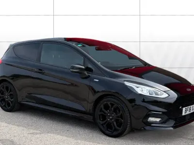 Used Ford Fiesta ST-Line X 140 HP (102 kW) 2018 Black Hatchback