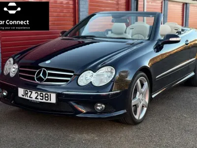 Käytetty Mercedes CLK200 2009 Sininen Avoauto