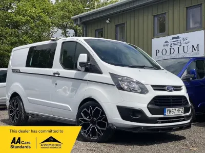 Usado Ford Transit Custom 105 HP (77 kW) 2018 Branco Van