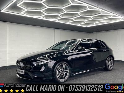 Used Mercedes A180 AMG line 136 HP (100 kW) 2021 Black Hatchback