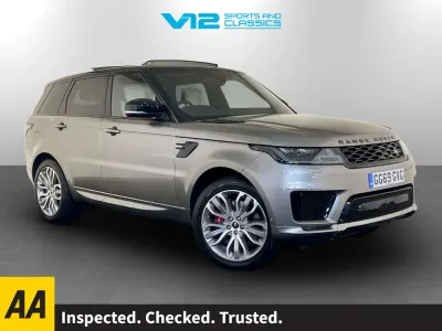 Used Land Rover Range Rover Sport Autobiography Dynamic 404 HP (297 kW) 2019 Silver SUV