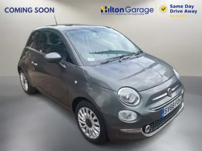 Used Fiat 500 Lounge 69 HP (50 kW) 2019 Grey Hatchback