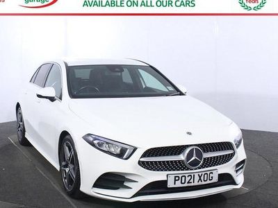Second-hand Mercedes A180 AMG line 136 CP (100 kW) 2020 Alb Hatchback
