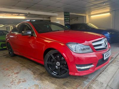 Used Mercedes C220 Sport Edition 2015 Red Coupe