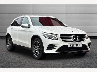 White Used 2017 Mercedes GLC220 AMG line SUV | £16,995 (Super price)