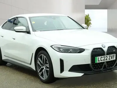 Used BMW i4 Sport Line 250 kW (340 HP) 2022 White Sedan