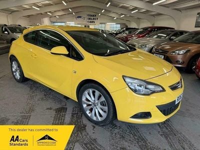 Used Vauxhall Astra GTC SRi 2013 Yellow Hatchback