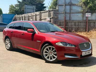 Used Jaguar XF Premium Luxury 2013 Red Estate