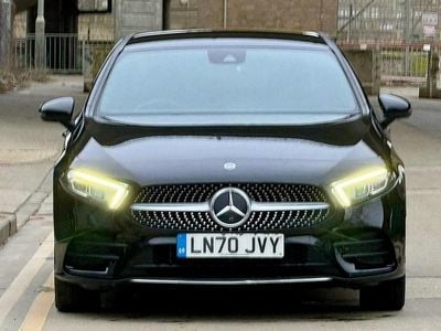 Used Mercedes A250 AMG line 218 HP (160 kW) 2020 Black Sedan