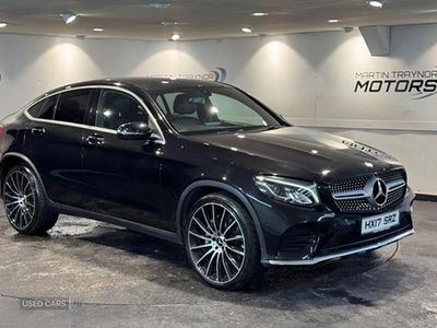 Used Mercedes GLC250 AMG line 2017 Black Coupe