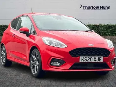 Used Ford Fiesta ST-Line 95 HP (69 kW) 2020 Red Hatchback