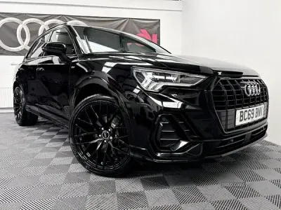 Used Audi Q3 S-Line 150 HP (110 kW) 2020 Black SUV