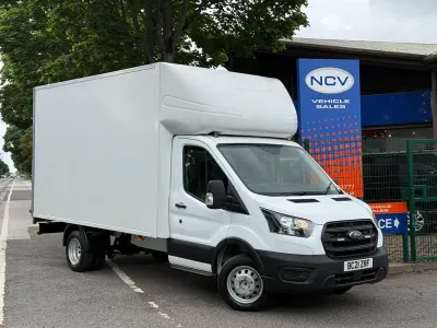 Used Ford Transit 130 HP (95 kW) 2021 White Van