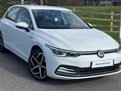 Used VW Golf VII Style 150 HP (110 kW) 2021 White Hatchback