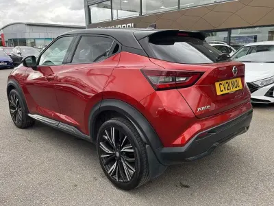 Usado Nissan Juke Tekna+ 114 HP (83 kW) 2021 Vermelho SUV