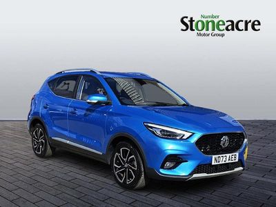 Used MG ZS Exclusive 106 HP (77 kW) 2023 Blue SUV