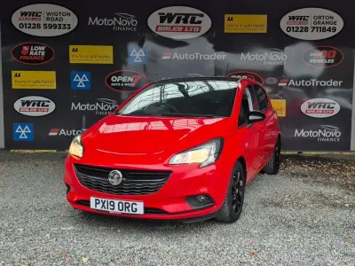 Used Vauxhall Corsa 75 HP (55 kW) 2019 Red Hatchback