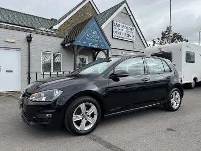 Used VW Golf VII Edition 125 HP (91 kW) 2016 Black Hatchback