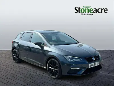 Used Seat Leon Black Edition 147 HP (108 kW) 2020 Grey Hatchback