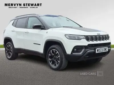 Used Jeep Compass Trailhawk 2023 White/black SUV