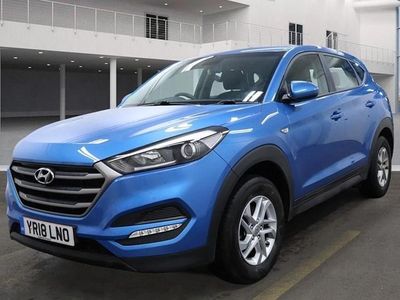 Used Hyundai Tucson 132 HP (97 kW) 2018 Blue SUV