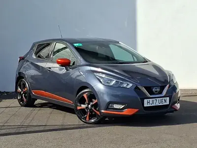 Used Nissan Micra Tekna 90 HP (66 kW) 2017 Grey Hatchback