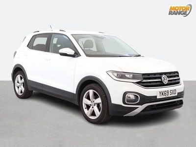 White Used 2019 VW T-Cross SEL SUV | £13,495 (Fair price)