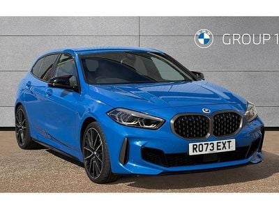 Used BMW M135 Shadowline 306 HP (225 kW) 2023 Misano blue Hatchback