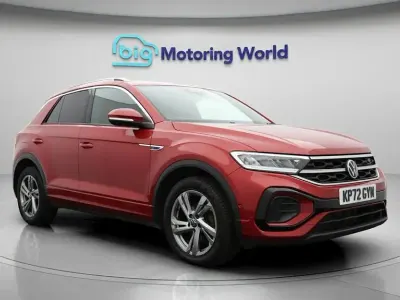 Used VW T-Roc R-line 150 HP (110 kW) 2022 Red SUV