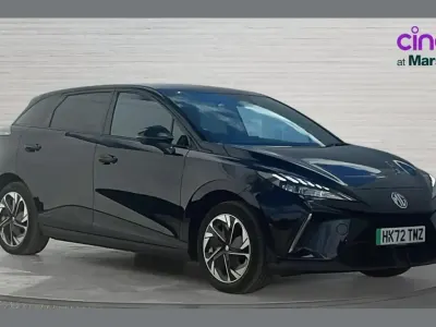 Used MG MG4 EV Trophy 150 kW (204 HP) 2022 Black Hatchback