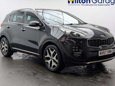 Used Kia Sportage GT-Line 114 HP (83 kW) 2017 Black SUV