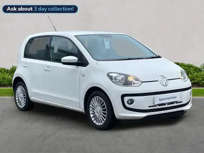 Begagnad VW up! high up! 75 HK (55 kW) 2013 Vit Halvkombi