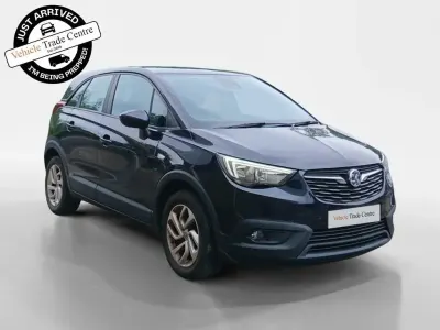 Used Vauxhall Crossland X S 110 HP (80 kW) 2018 Blue SUV