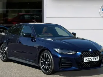 Used BMW M440 M Sport 369 HP (271 kW) 2022 Blue Sedan