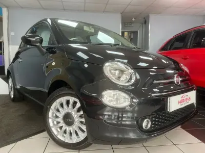 Used Fiat 500 Lounge 70 HP (51 kW) 2021 Black Hatchback