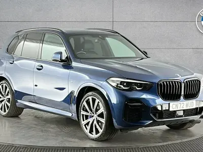 Used BMW X5 M Sport 335 HP (246 kW) 2022 Blue SUV