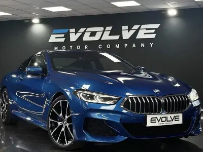 Used BMW 840 Coupé Comfort Edition 320 HP (235 kW) 2019 Blue Coupe