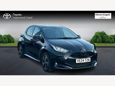 Used Toyota Yaris Hybrid Design 2024 Black Hatchback